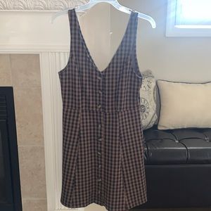 plaid dress